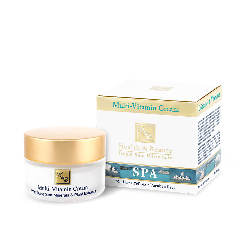 H&B Multi-Vitamin Face Cream with Dead Sea Minerals – 50ml