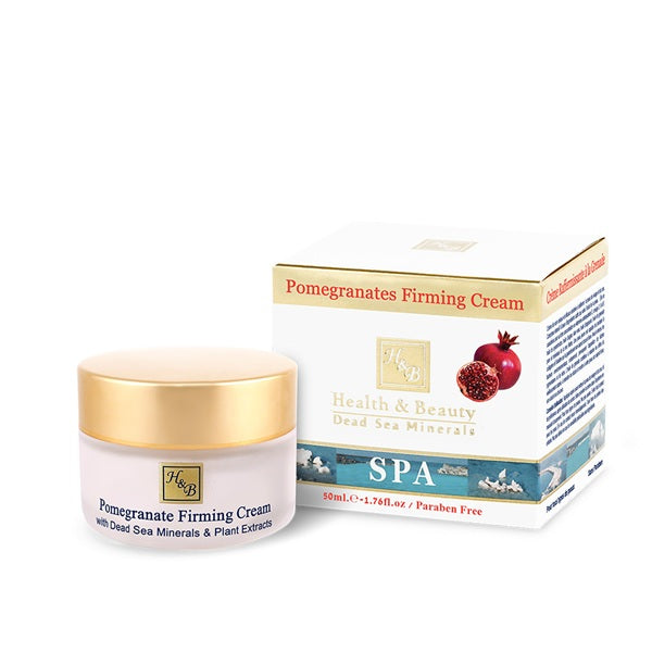 Anti-aging pomegranate day cream in elegant packaging a natural skincare solution for wrinkle reduction
