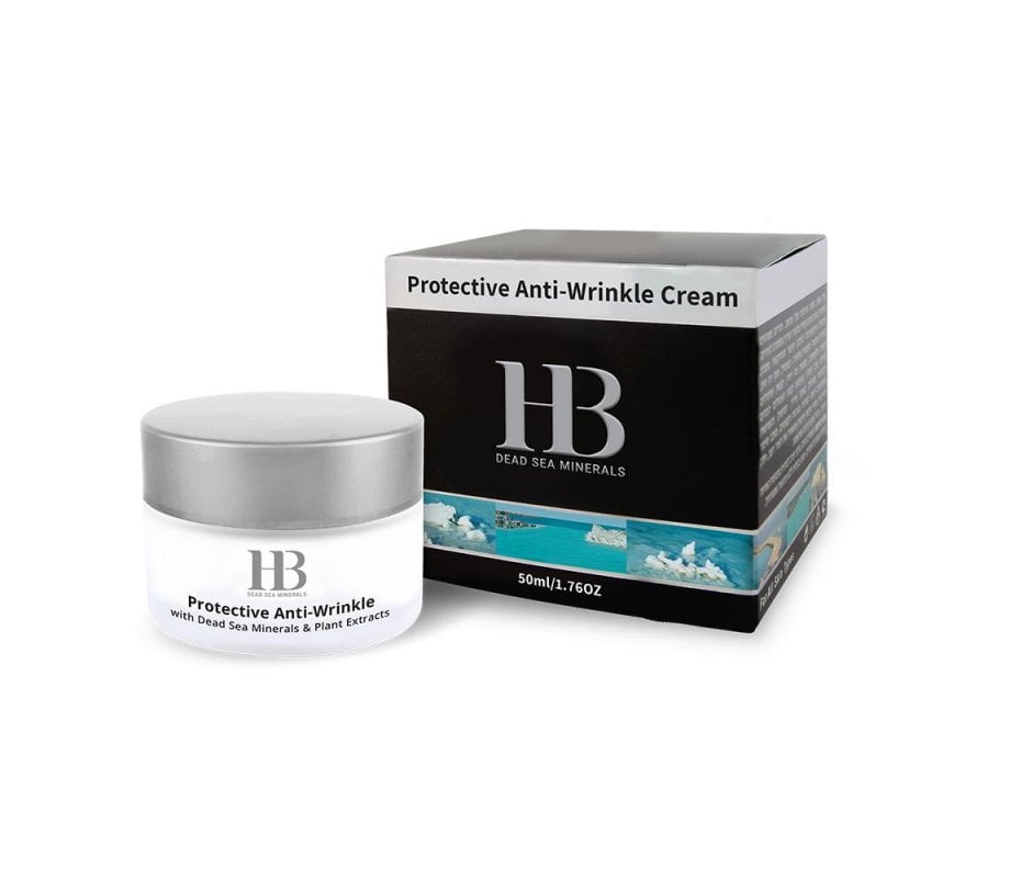 H&B Dead Sea Men’s Anti-Wrinkle Face Cream – 50 ml skincare product from Israel