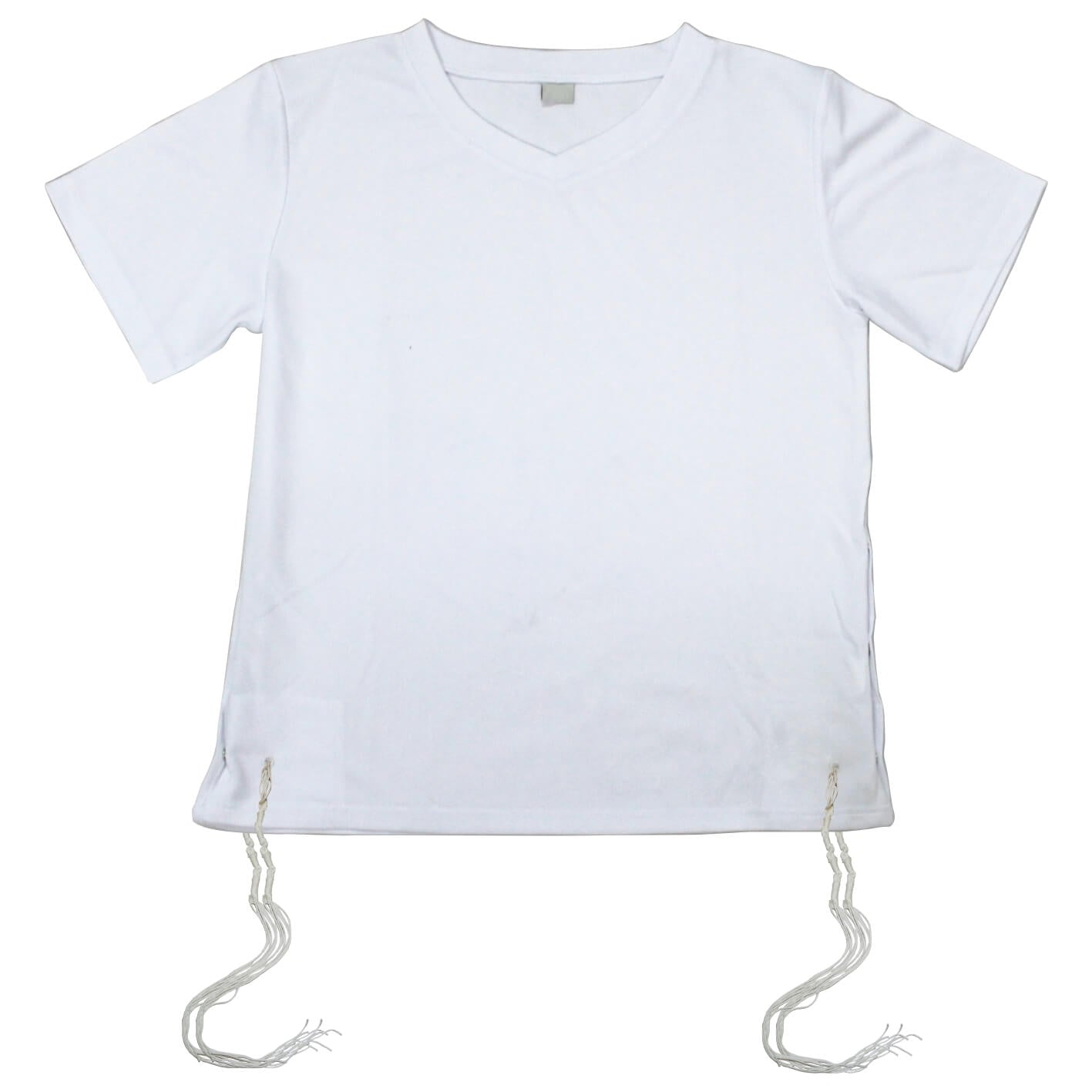 Kosher T-shirt Tallit Katan 100% Cotton Tzitzit Shawl